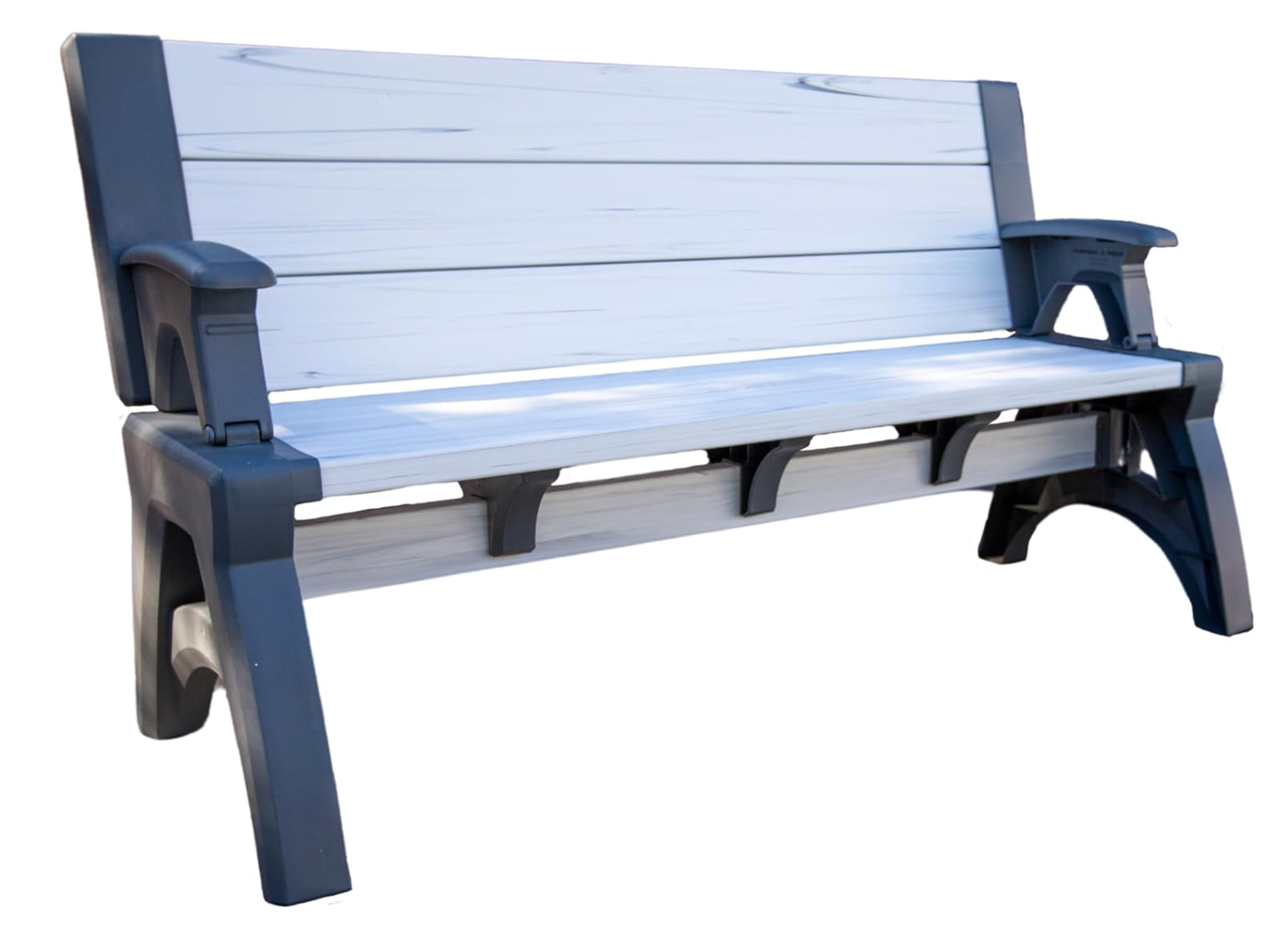 2-in-1 Convertible Bench & Picnic Table