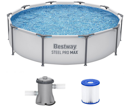 Round Metal Frame Above Ground Pool