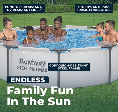 Round Metal Frame Above Ground Pool