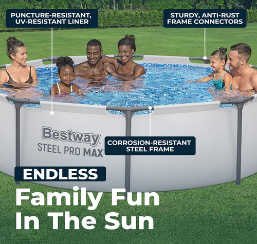 Round Metal Frame Above Ground Pool
