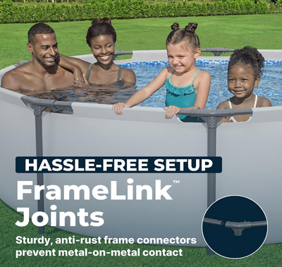 Round Metal Frame Above Ground Pool