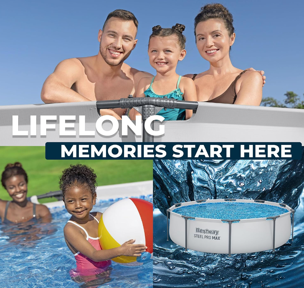 Round Metal Frame Above Ground Pool