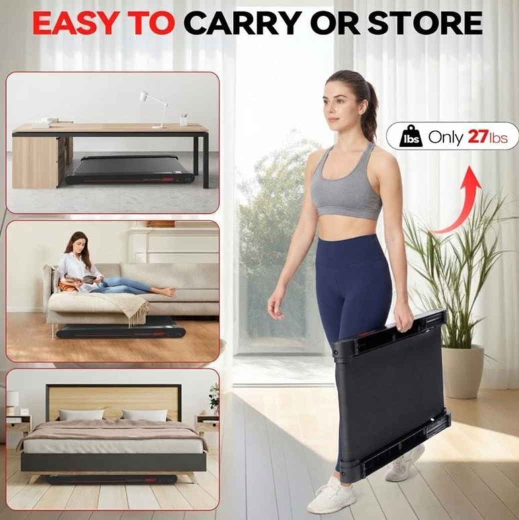 2-in-1 Walking Pad & Vibration Plate