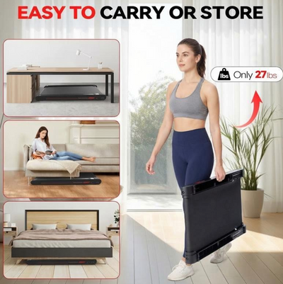 2-in-1 Walking Pad & Vibration Plate