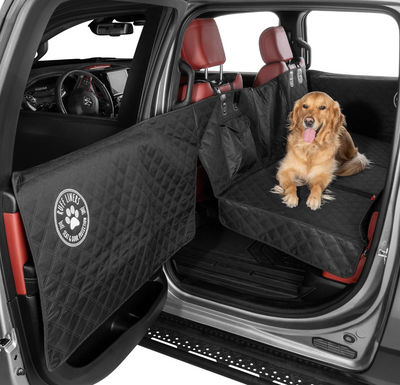 Dog Back Seat Extender — Waterproof Car Cover & Platform