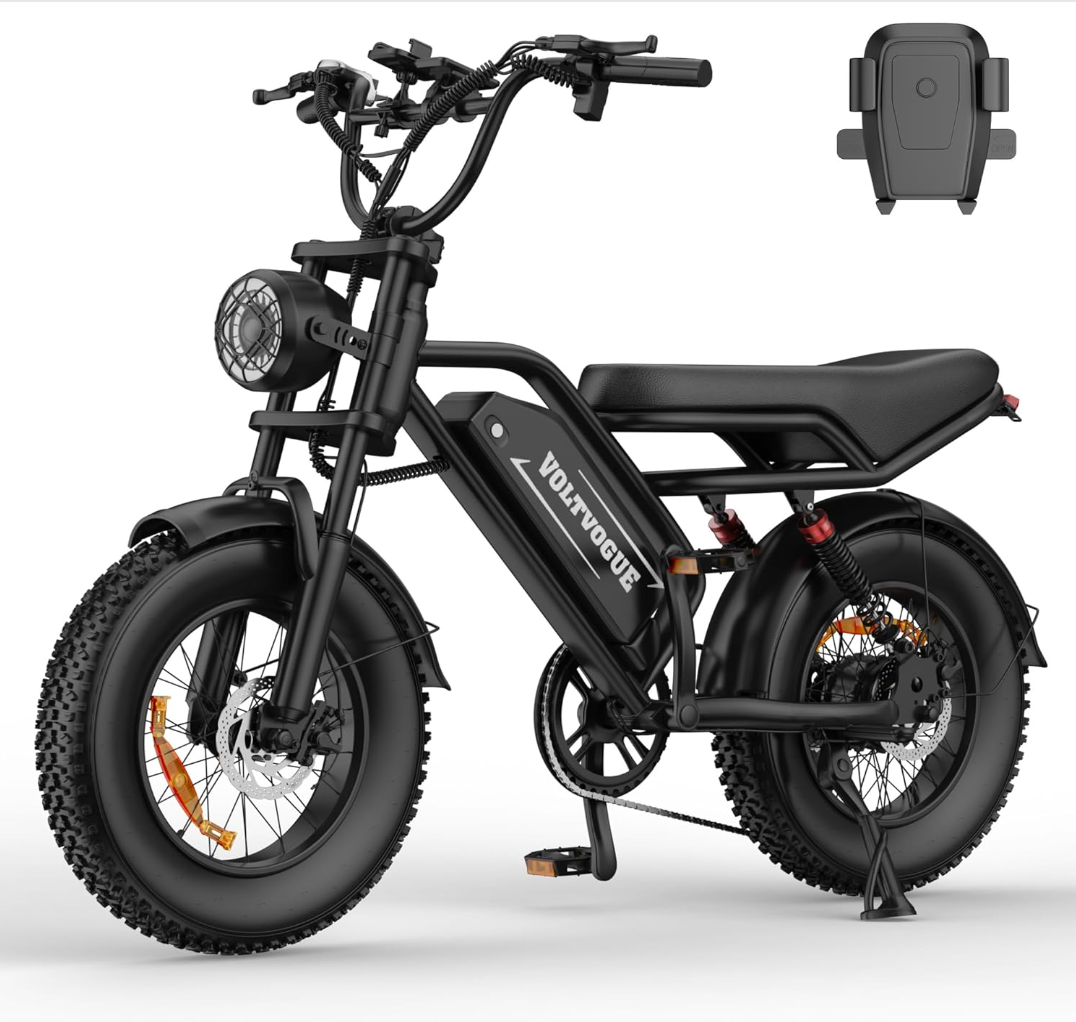Electric E-Bike | Full Suspension Fat Tyre | 1500W Peak Motor