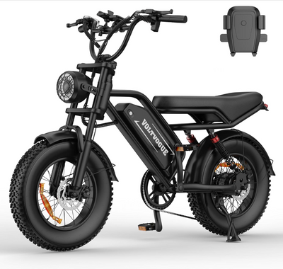 Electric E-Bike | Full Suspension Fat Tyre | 1500W Peak Motor