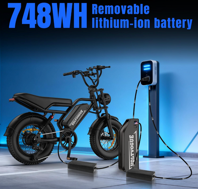 Electric E-Bike | Full Suspension Fat Tyre | 1500W Peak Motor
