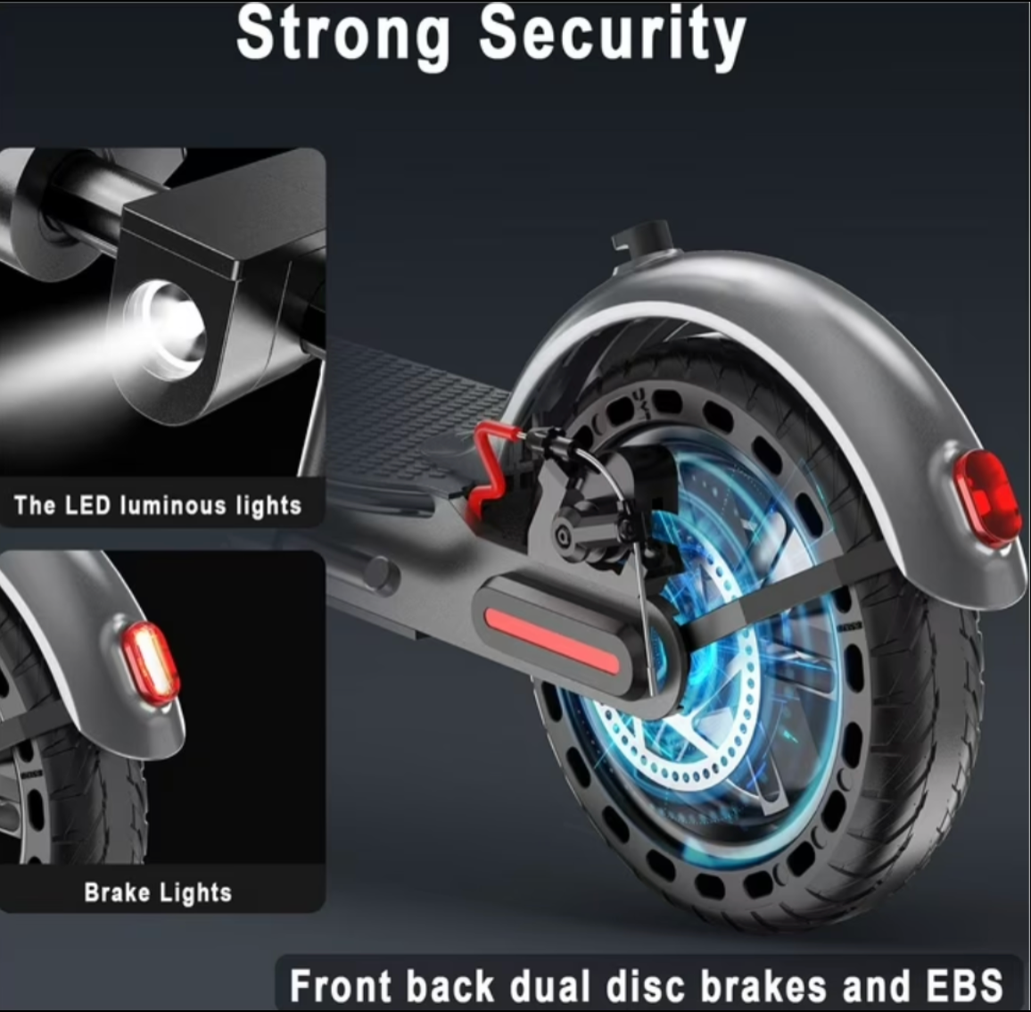 Foldable Electric Scooter for Adults | 350W, 21 Miles