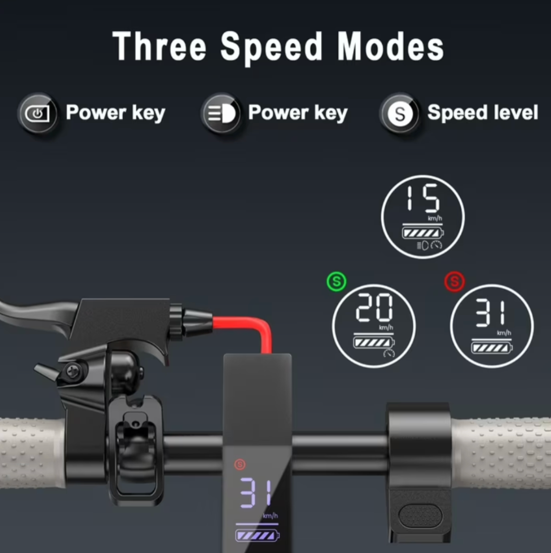Foldable Electric Scooter for Adults | 350W, 21 Miles
