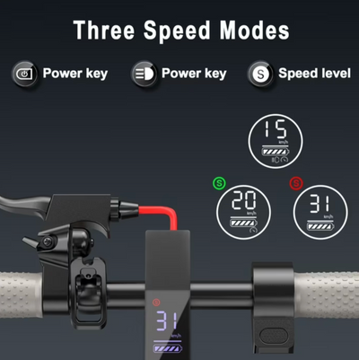Foldable Electric Scooter for Adults | 350W, 21 Miles