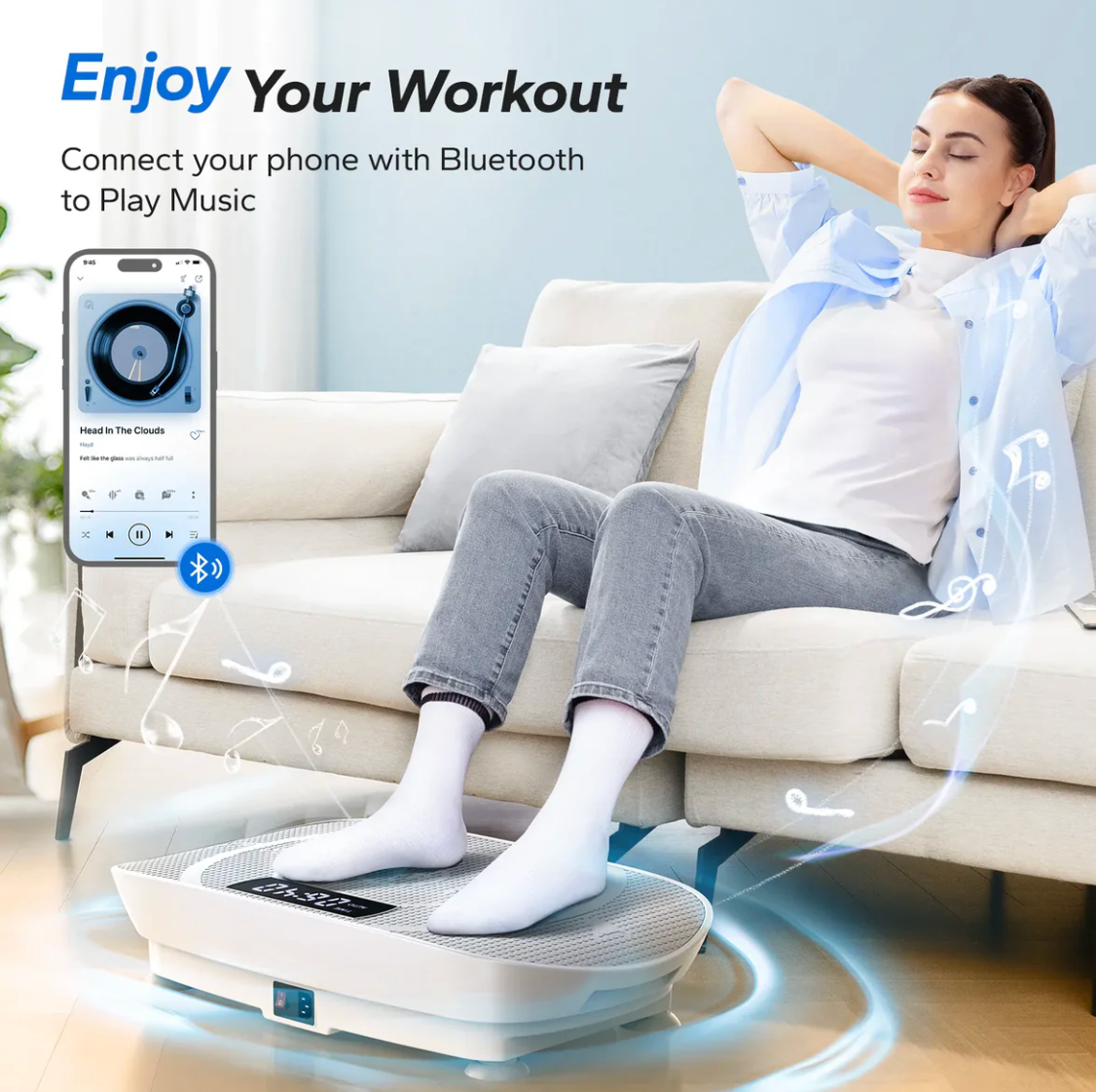 CV30 Pro Curved Whole Body Vibration Plate