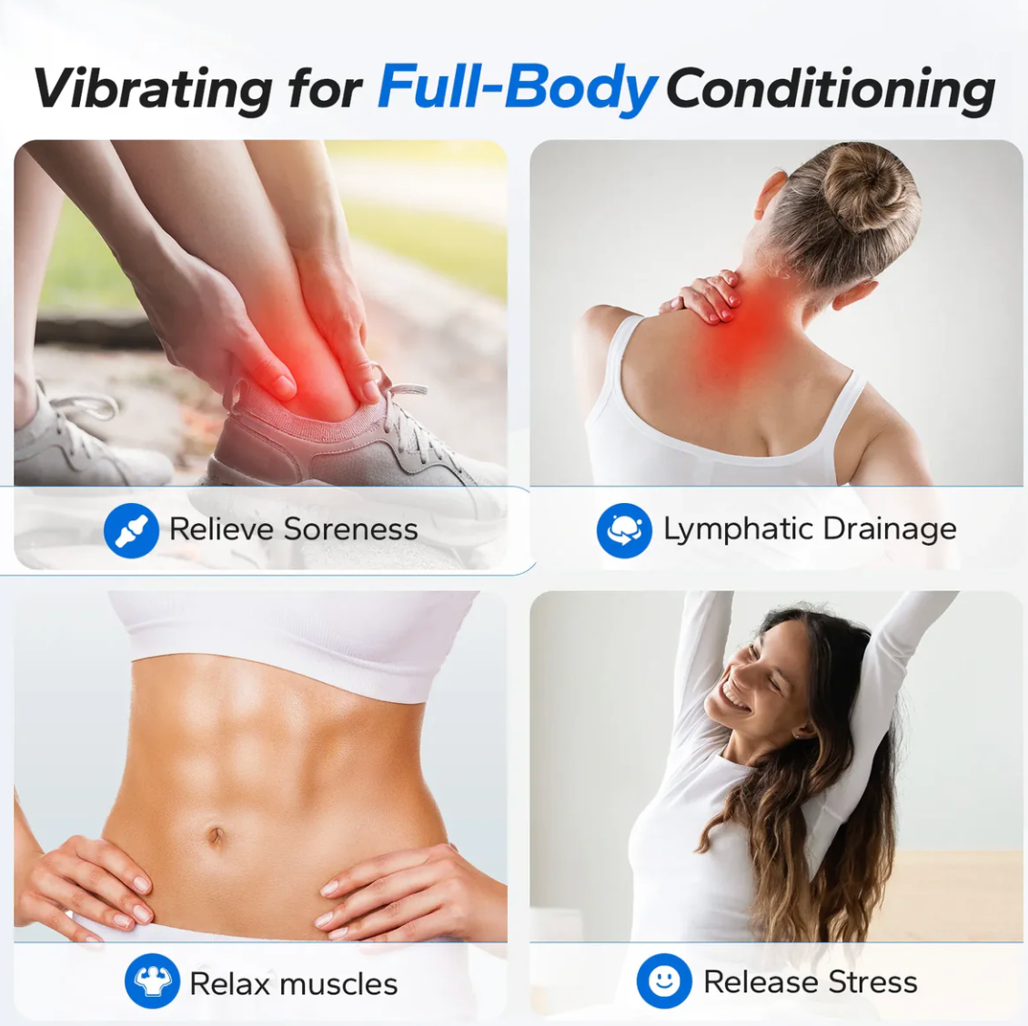 CV30 Pro Curved Whole Body Vibration Plate