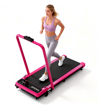 Walking Pad Treadmill with Handle Bar & Adjustable Incline