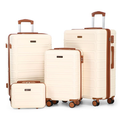 4-Piece Expandable Hardshell Luggage Set