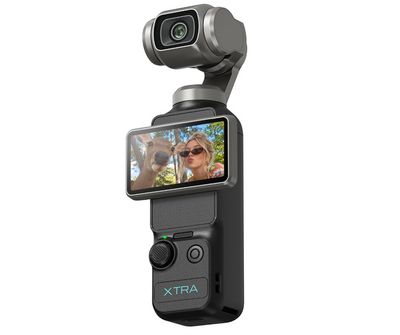 4K Pocket Vlogging Camera with 3-Axis Gimbal