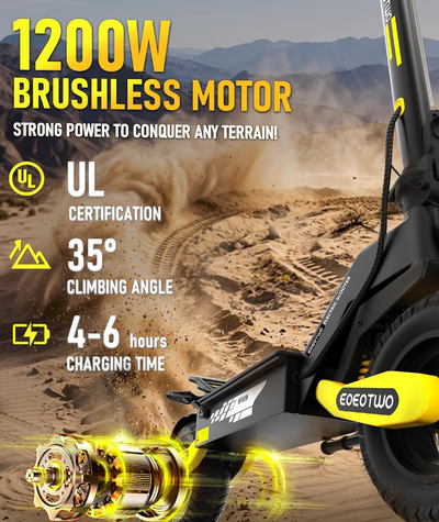 Electric Scooter | 2400W Peak | Dual Suspension