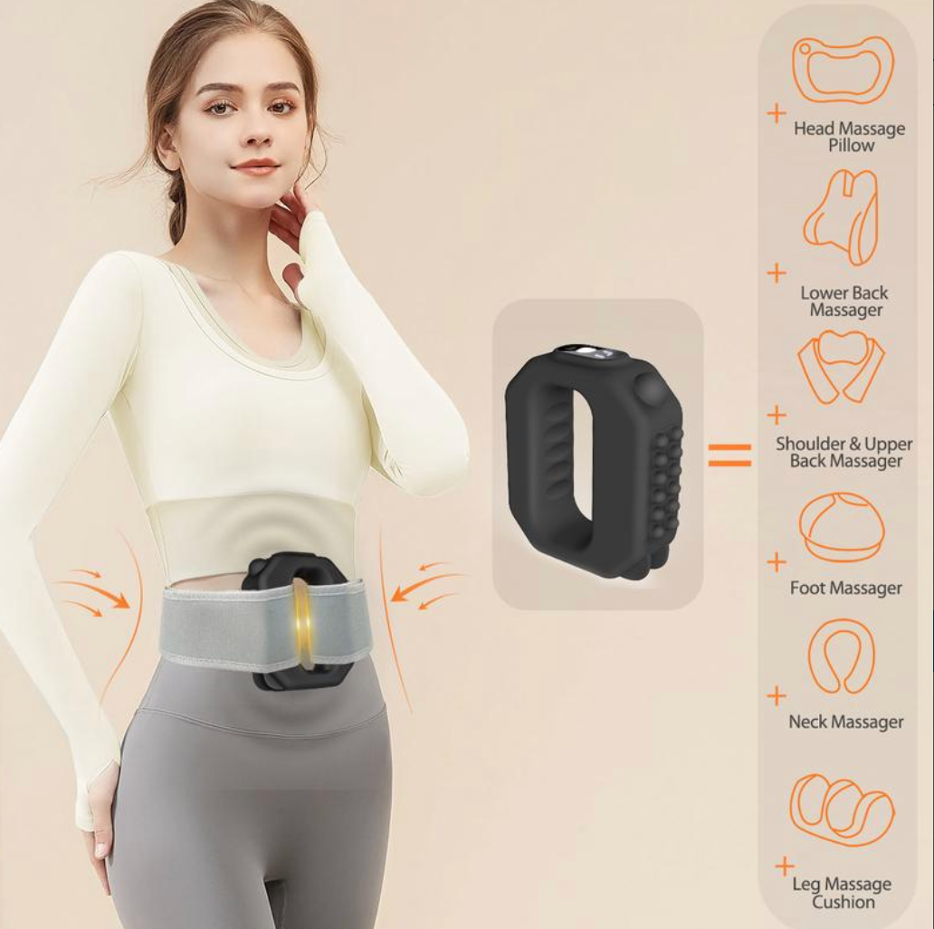 Wearable Heated Fascia Massage Belt