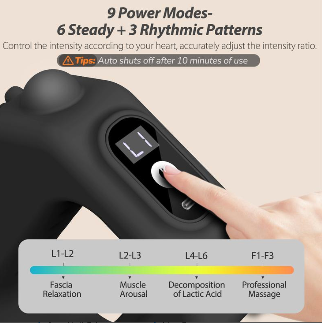 Wearable Heated Fascia Massage Belt