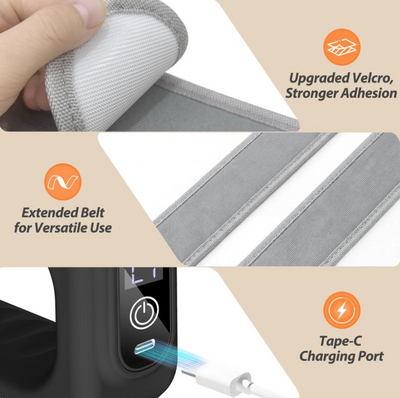 Wearable Heated Fascia Massage Belt