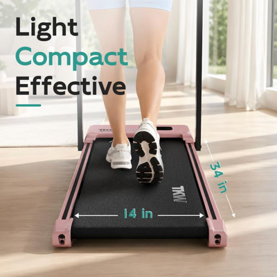 3-in-1 Walking Pad Treadmill with Foldable Handle